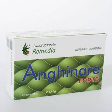 ANGHINARE FORTE 500mg 20cpr, Remedia