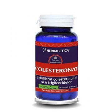 COLESTERONAT - Herbagetica 60 capsule