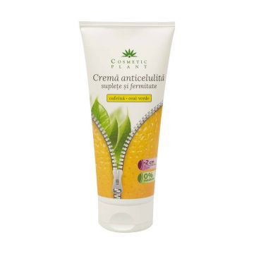 Crema anticelulita suplete si fermitate cu cafeina si ceai verde 200ml - Cosmetic plant