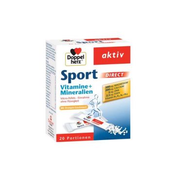 DOPPEL AKTIV SPORT DIRECT VITAMINE SI MINERALE 20pl, DOPPELHERZ