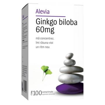 Ginkgo biloba 60mg 100cps, Alevia