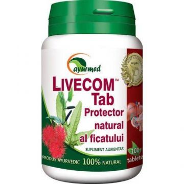 LIVECOM tablete, AYURMED 100 tablete