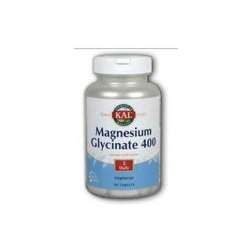 Magnesium Glycinate 400mg 60cps Kal, Secom