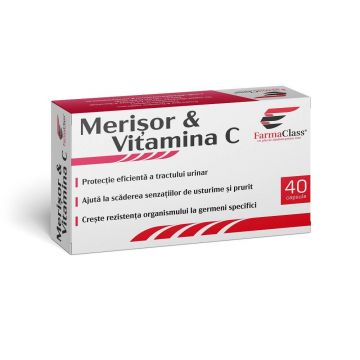 MERISOR SI VITAMINA C 40cps, FARMACLASS