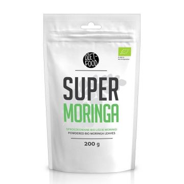 Moringa pulbere, eco-bio, 200g - Diet Food