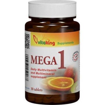 MULTIVITAMINA MEGA 1, 30cpr VITAKING