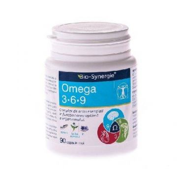 Omega 3 6 9, 1000mg, 90 capsule, Bio-Synergie