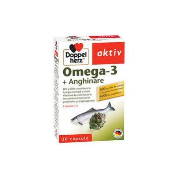 OMEGA 3 + ANGHINARE DOPPEL AKTIV 30cps, Doppelherz