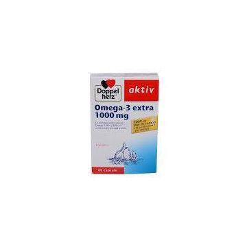 OMEGA 3 EXTRA 1000mg Doppel Aktiv 60cps, Doppelherz