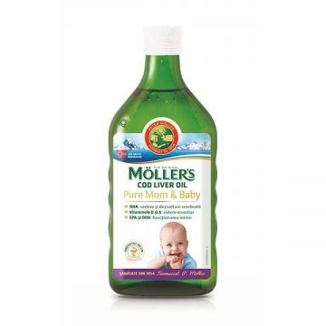 OMEGA 3 PURE MOM AND BABY 250ml, MOLLERS