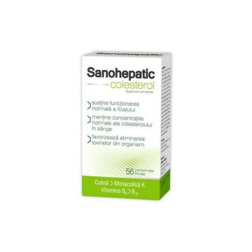 SANOHEPATIC COLESTEROL 56cpr, ZDROVIT