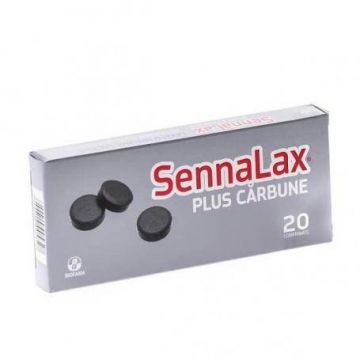 Sennalax Plus Carbune, 20cpr BIOFARM