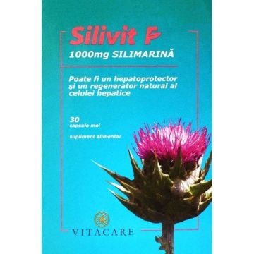 Silivit F Vitacare 1000mg silimarina 30cps, Vitacare