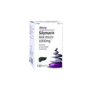 Silymarin Milk Thistle 30cps, Alevia