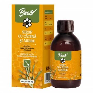 Sirop cu Catina si miere Beeo 200ml, Dacia Plant