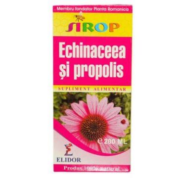 SIROP ECHINACEEA SI PROPOLIS 200ml, Pontica Elidor