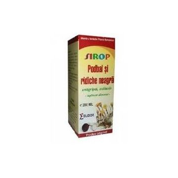 SIROP PODBAL + RIDICHIE NEAGRA 200ml, Pontica Elidor