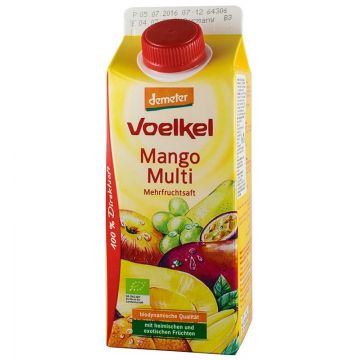 Suc de mango si multi fruct, eco-bio, 750ml - Voelkel