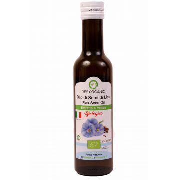 Ulei de in eco-bio 250ml, Yes Organic