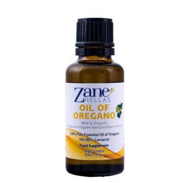 Ulei de oregano salbatic (86% carvacrol) 15ml, Zane Hellas