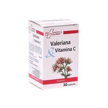 VALERIANA SI VITAMINA C 30cps, FARMACLASS