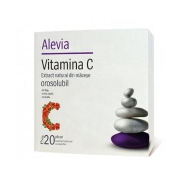 Vitamina C Extract natural de macese orosolubil 20pl, Alevia