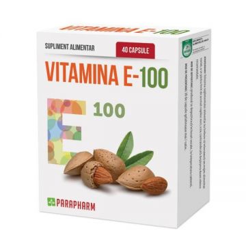 VITAMINA E 100mg 30cps, QUANTUM PHARM