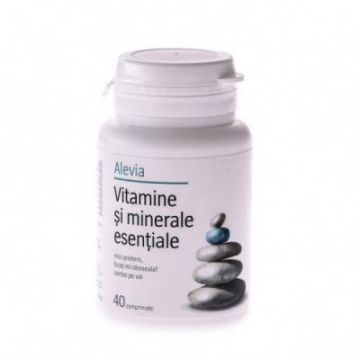 Vitamine si minerale esentiale 40cps, Alevia