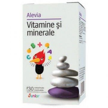 Vitamine si multiminerale Junior 30cpr, Alevia