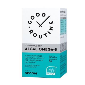 Algal-Omega-3 - 30cps, Good Routine, Secom