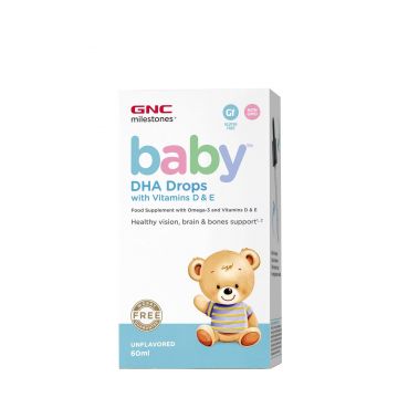 Baby Dha Drops Vitamina D&e, 60ml - GNC