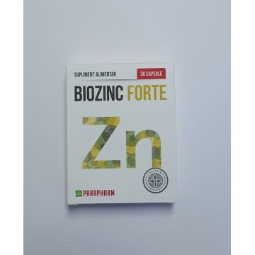 Biozinc Forte 25mg, 30cps - Parapharm