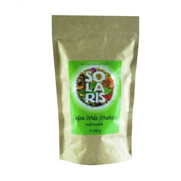 Cafea Verde Arabica Macinata 250g - Solaris