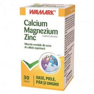 Calciu Magneziu si Zinc, 30tablete - Walmark