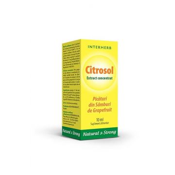 Citrosol extract concentrat, 10ml - INTERHERB