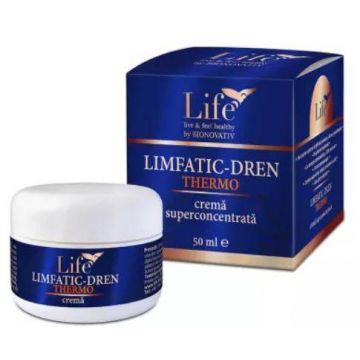 Crema Drenaj Limfatic Limfadren Thermo, 50ml - Dvr Pharm