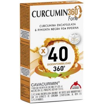 Curcumin - 360 Forte, 60 capsule Cavacurmin Dieteticos Intersa