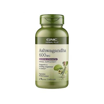 Extract De Ashwagandha, 600 Mg, 60 Capsule - GNC