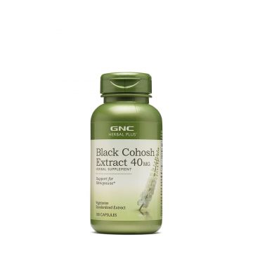 Extract De Black Cohosh, 40 Mg, 100 Capsule - GNC