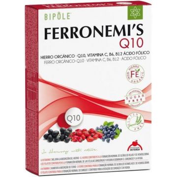 Ferronemi`s cu Q10, 20fiole - Bipole