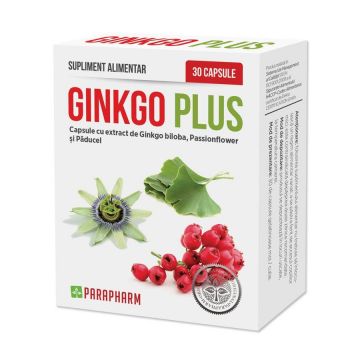 Ginkgo Plus, 30cps - Parapharm