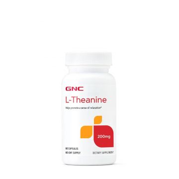 L-teanina, 200mg, 60 Capsule - GNC