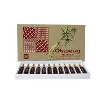 Lotiune cu ginseng pentru par, 12 fiole - Bes