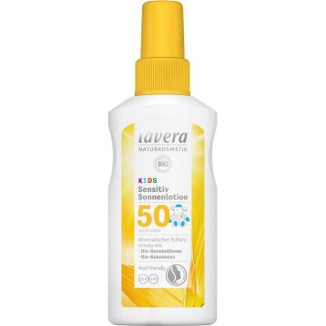 Lotiune Pentru Protectie SOLARA Spf50, Pentru Copii, Eco-bio, 100ml - LAVERA