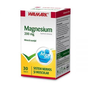 Magnesium, 200mg, 30tablete - Walmark