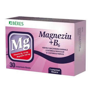 Magneziu+B6 - Beres 30 capsule