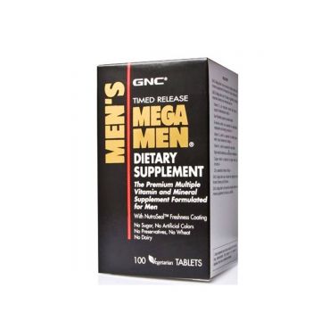 Mega Men, 100 Tablete - GNC