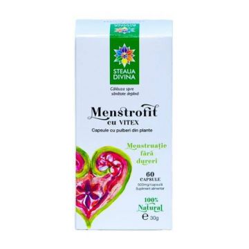 Menstrofit cu vitex, 60cps - Steaua Divina