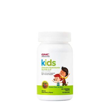 Multivitamine Copii 2-12 Ani, 60 Tablete - GNC