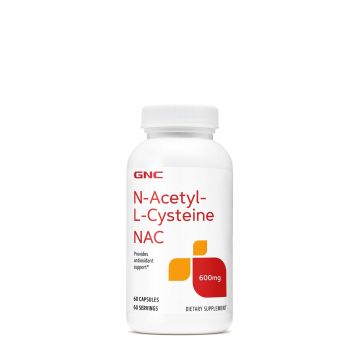 N-acetyl-l-cysteina Nac, 600 Mg, 60 Capsule - GNC